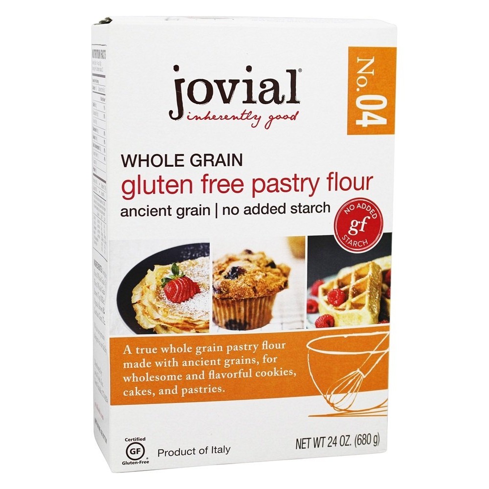 Jovial Whole Grain Gluten Free Pastry Flour No. 4 (6x24 OZ)