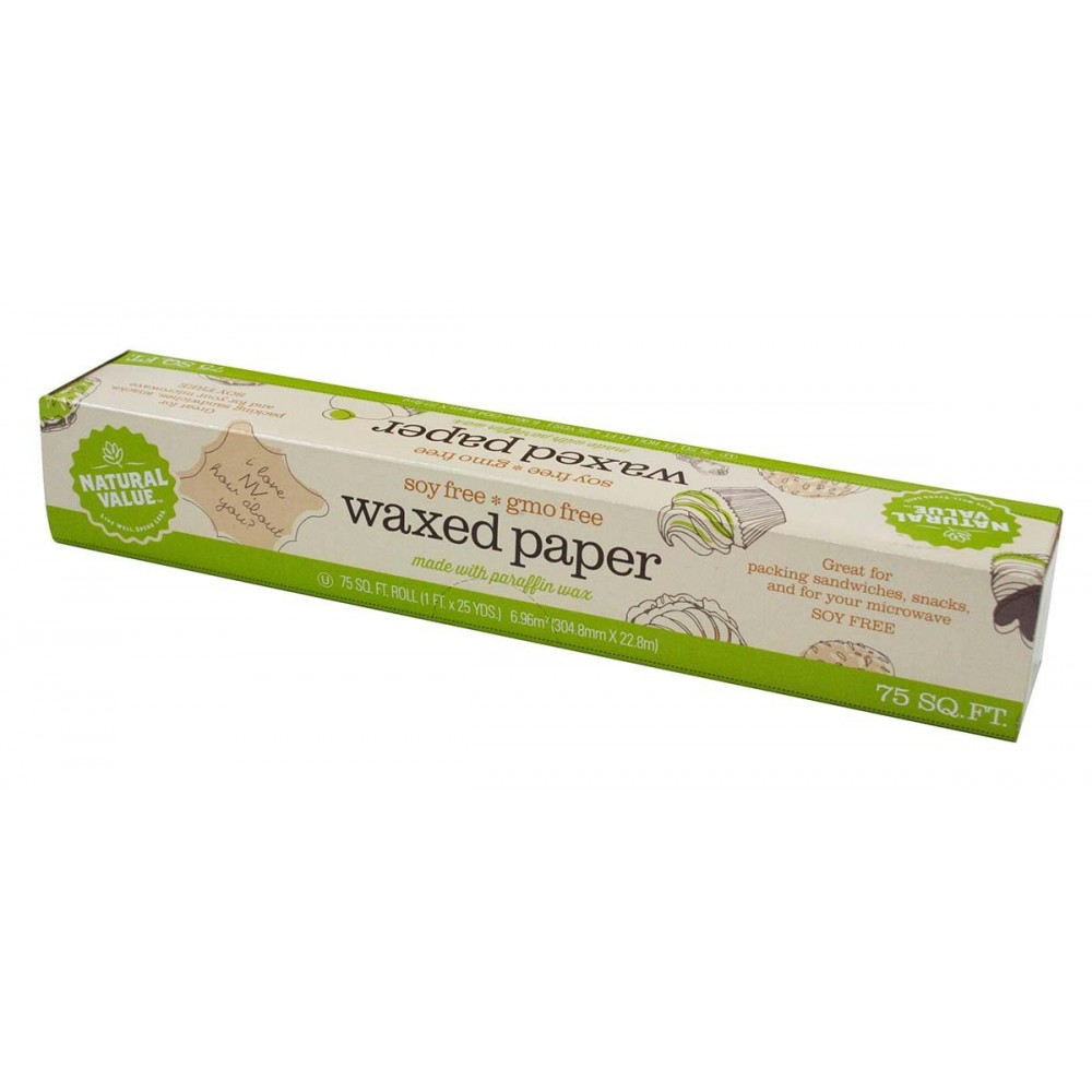 Natural Value Waxed Paper (12x75 FT)