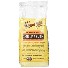 Bob's Red Mill Semolina Pasta Flour (4x24 Oz) 