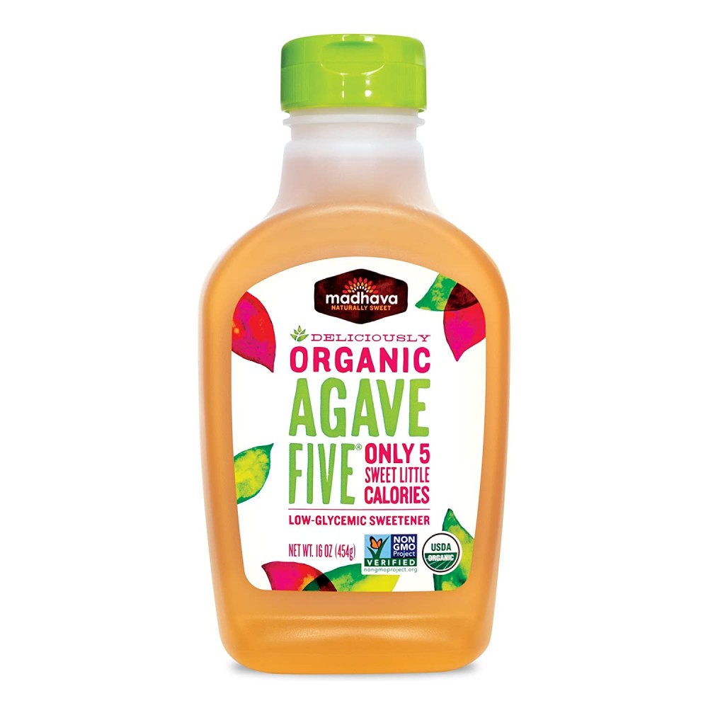 Madhava Agave Five, 5 Calorie Sweetner (6x16 OZ)