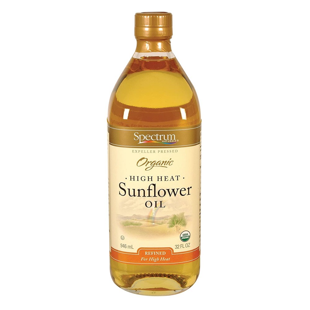 Spectrum Naturals Refined Sunflower Oil (12x32 Oz)