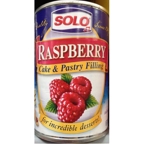 Solo Cake & Pastry Filling Raspberry (12x12 OZ)