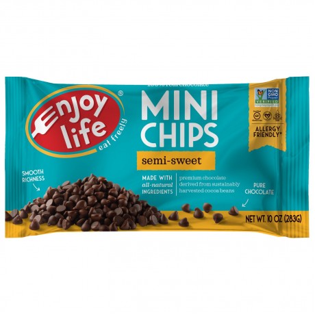 Enjoy Life Foods Semi-Sweet Chocolate Chips Gluten Free (12x10 Oz)