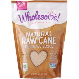 Wholesome Sweeteners Fair Trade Raw Cane Sugar (12x1.5 LB)