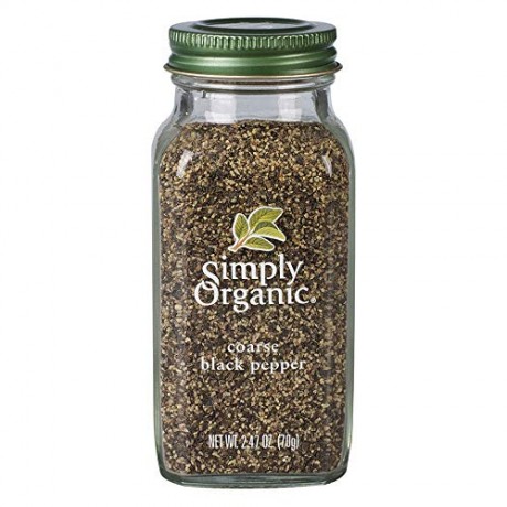 Simply Organic Pepper Black Coarse (6X2.47 OZ)