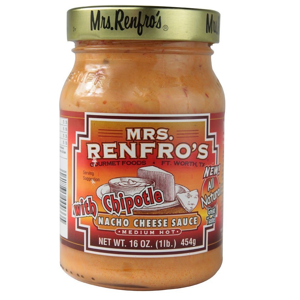 Mrs. Renfro's Nacho Cheese Sauce with Chipotle (6x16 OZ)