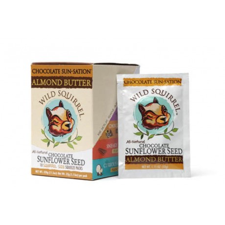 Wild Friends Almond Butter Squeeze Pack Chocolate Sunflower Seed (10x1.15 OZ)