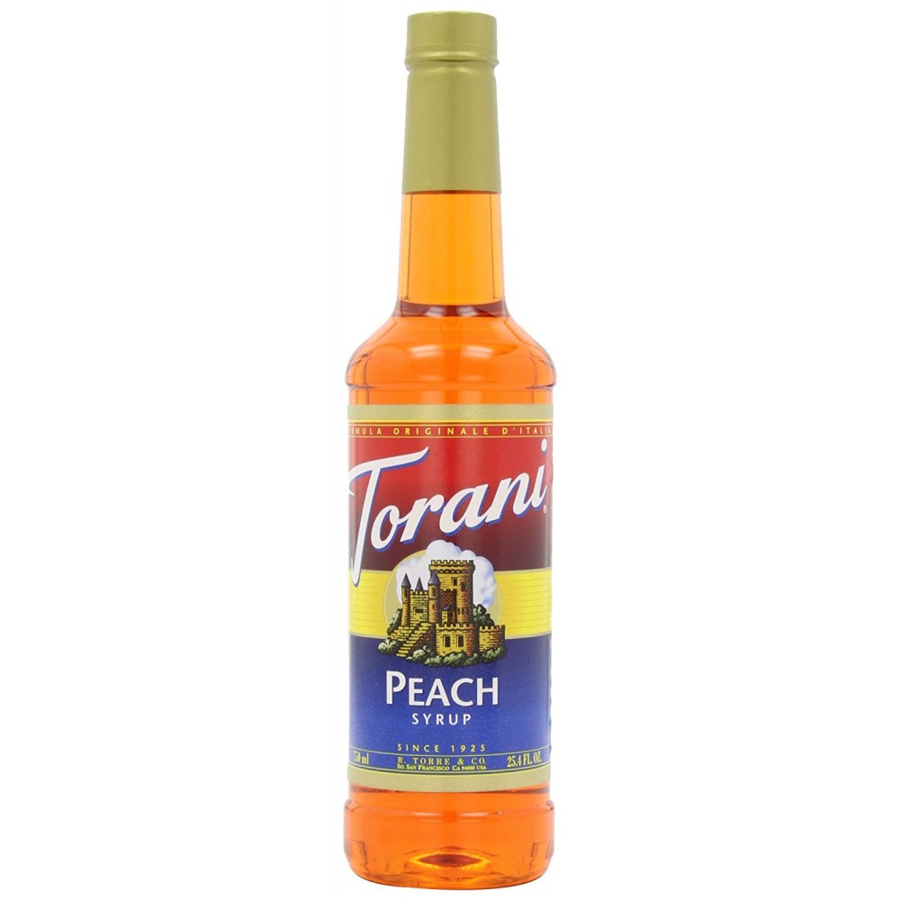 Torani Peach Coffee Syr (12x25.35OZ )