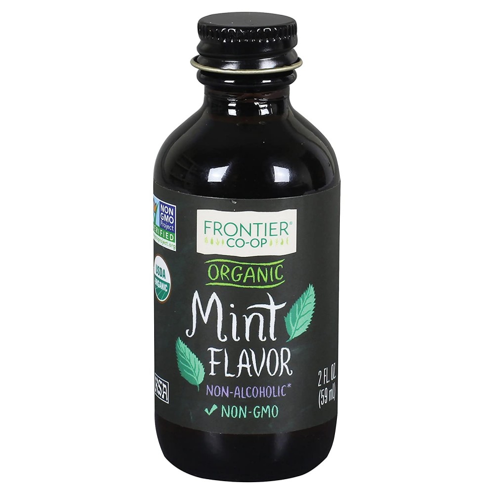 Frontier Herb Mint Flavor A/F Organic (1x2 Oz)