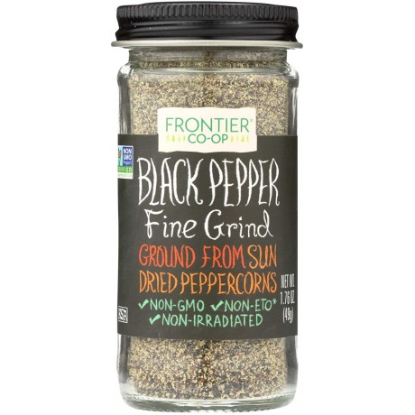 Frontier Natural Pepper Fine Grind (1x1.76Oz)