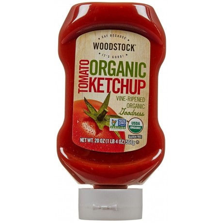 Woodstock Upside Down Tomato Ketchup (12x20 Oz)