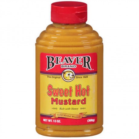 Beaver Sweet Hot Mustard (6x13Oz)