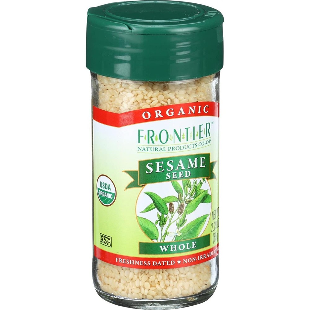 Frontier Herb Hulled Whole Sesame Seeds (1x2.32 Oz)