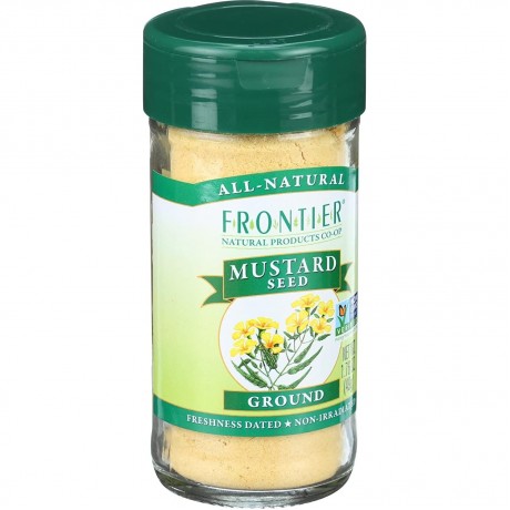 Frontier Herb Ground Yellow Mustard Seed (1x1.76 Oz)