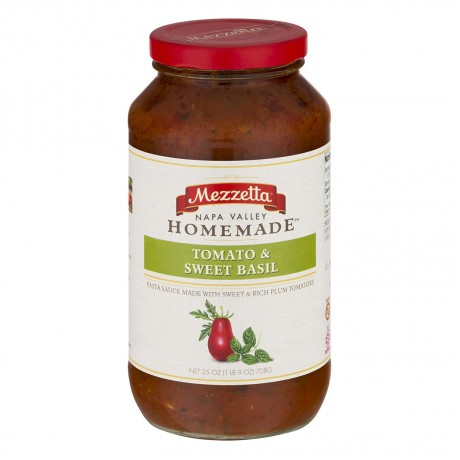 Mezzetta Tomato Basil Sauce (6x25Oz)