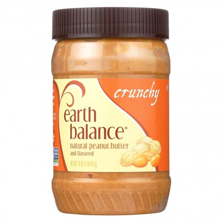 Earth Balance Crunchy Peanut Butter (12x16 Oz)