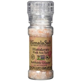 Himalayan Salt Refillable Mini Grinder (6x4 Oz)