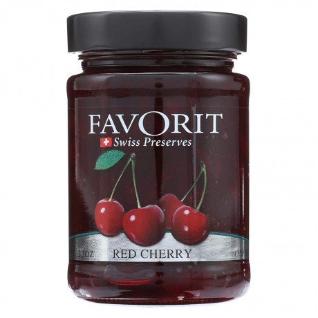 Favorit Swiss Red Cherry Preserves (6x12.3Oz)