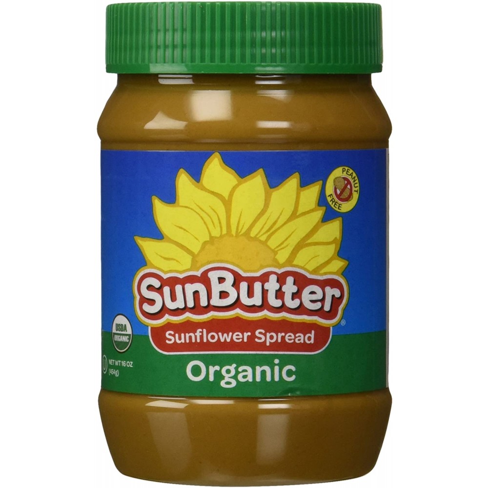 Sunbutter Sunflower Seed Spread Organic Jar (6x16Oz)