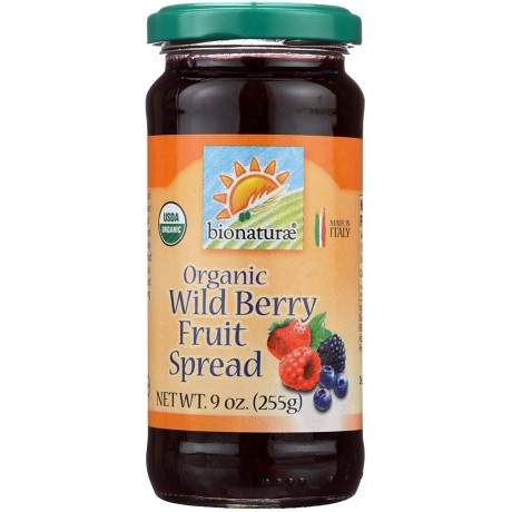 Bionaturae Wild Berry Fruit Spread (12x9 Oz)