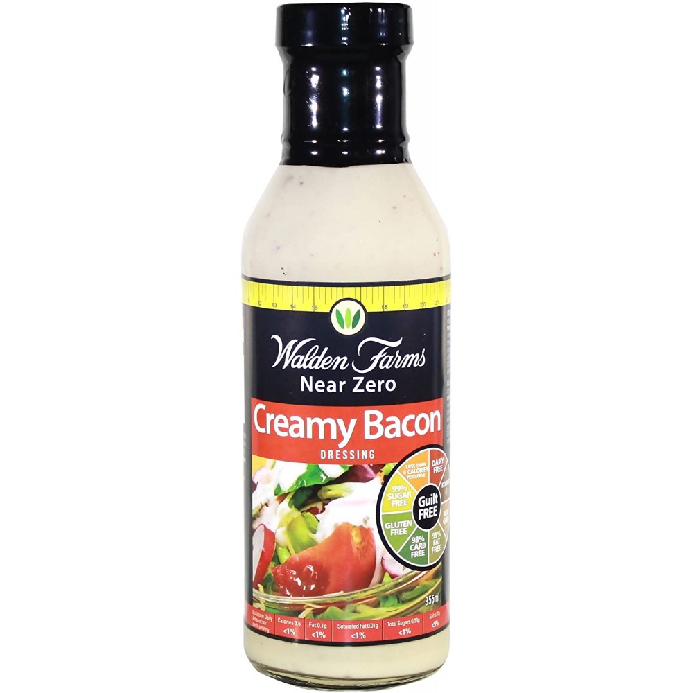 Walden Farms Calorie Free Creamy Bacon Salad Dressing (6x12 Oz)