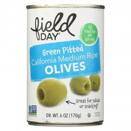 Field Day Ripe Green Olives (12x6Oz)