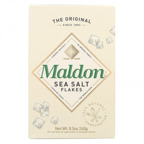 Maldon Crystal Salt Co Original Sea Salt Flakes (12x8.5 Oz)