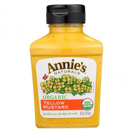 Annie's Naturals Yellow Mustard (12x9 Oz)