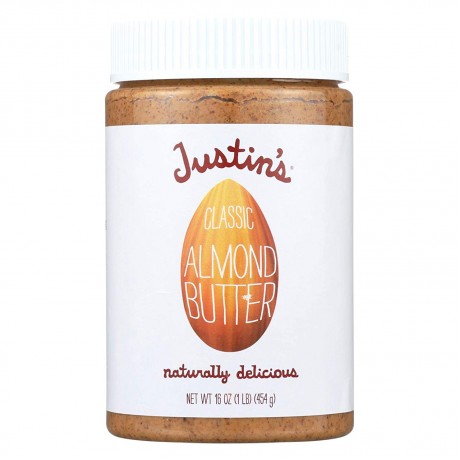 Justin's Classic Natural Almond Butter (6x16 Oz)