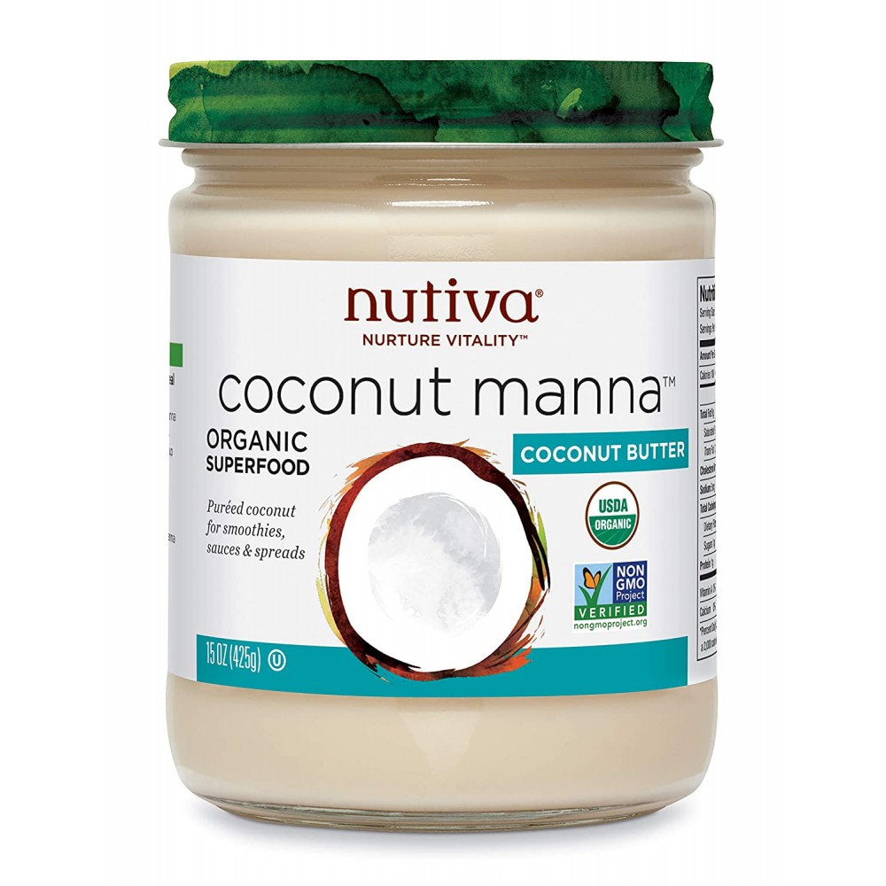 Nutiva Organic Coconut Manna (6x15 Oz)