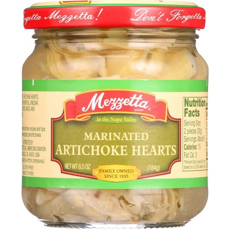 Mezzetta Imprtd Artchke Hrts (12x6.5OZ )