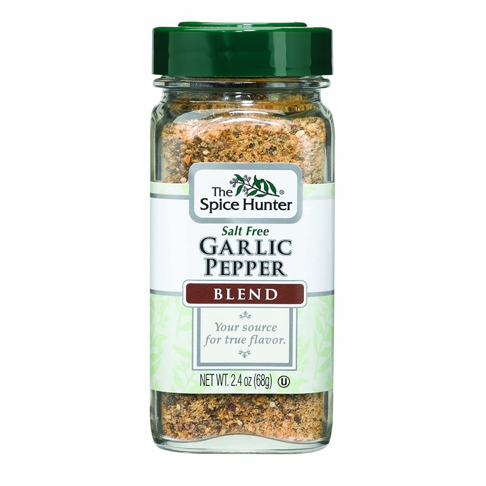 Spice Hunter Pepper, Garlic Blend (6x2.4Oz)