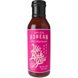 We Rub You Korean BBQ Sauce Spicy (6x15Oz)