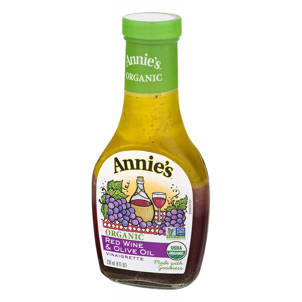 Annie's Naturals Red Wine & Olive Vinaigrette (6x8 Oz)