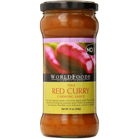 World Foods Thai Red Curry Sauce (6x12OZ )