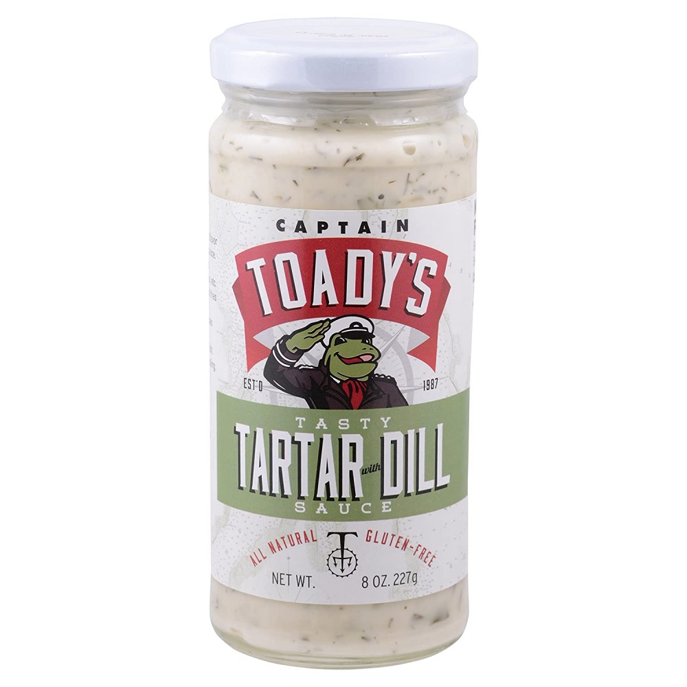 Captain Toady's Tarter Sauce w/Dill (12x8 Oz)