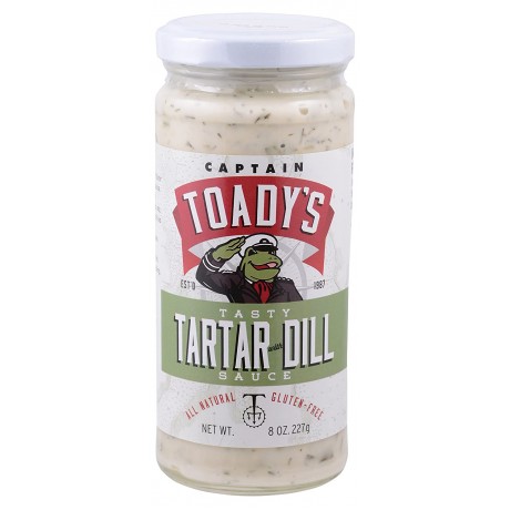 Captain Toady's Tarter Sauce w/Dill (12x8 Oz)