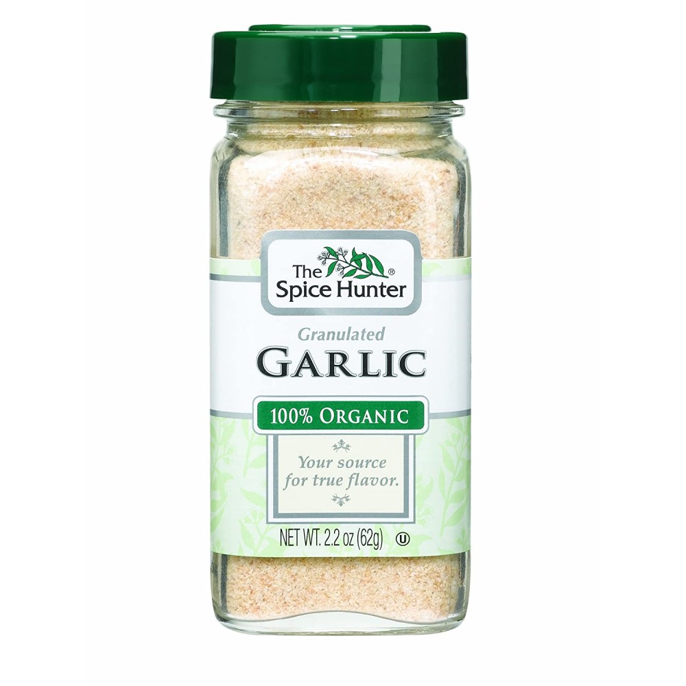 Spice Hunter Garlic, Granulated, Organic (6x2.2Oz)