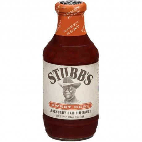 Stubbs Bbq Sauce Sweet Heat (6x18OZ )