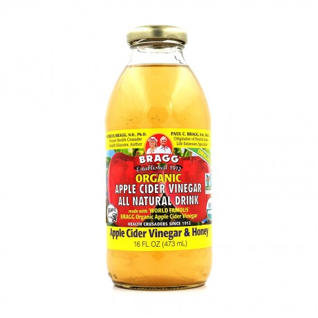 Bragg Rtd Apple Cider Vin/Hone (12x16 Oz)