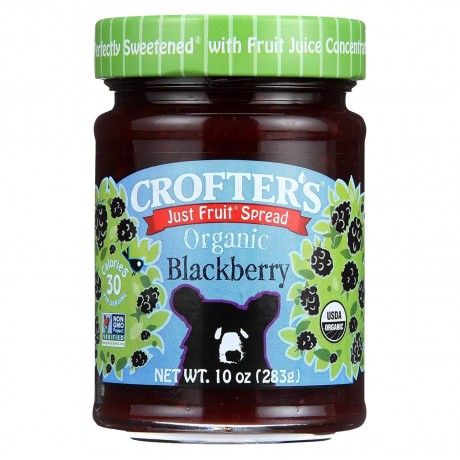 Crofters Og2 Blackberry Just Fruit (6x10Oz)