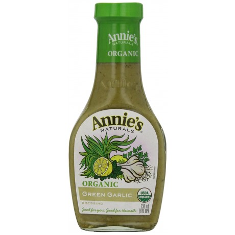 Annie's Naturals Org Green Garlic Dressing Vinegar Free (6x8 Oz)