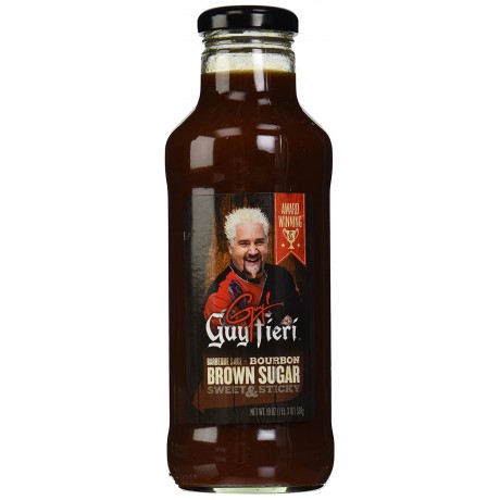 Guy Fieri Bourbon Brown Sugar BBQ Sauce (6x19Oz)