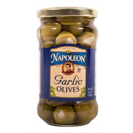 Napoleon Garlic Stuffed Olives (12x6.5Oz)