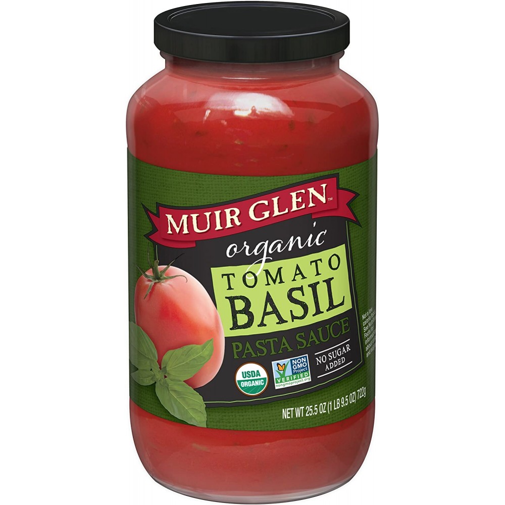 Muir Glen Tom/Basil (12x26OZ )