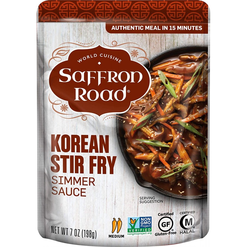 Saffron Road Kor Strfry Sauce (8x7OZ )