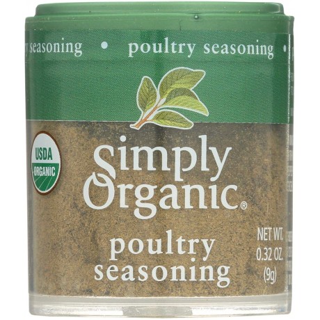 Simply Organic Mini Poultry Season Blend (6x.32 Oz)