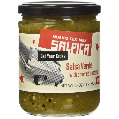 Salpica Salpica Salsa Verde Med (6X16 OZ)