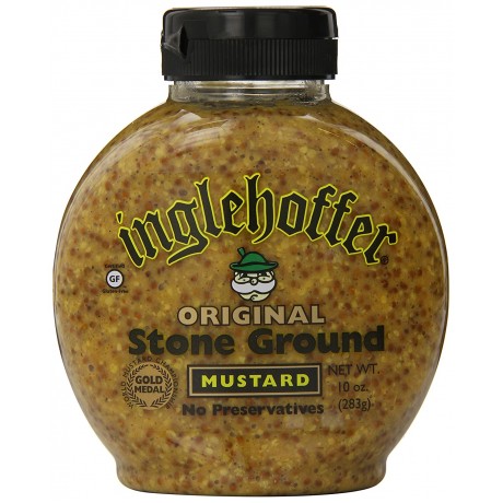 Inglehoffer Stone Ground Mustard (6x10Oz)