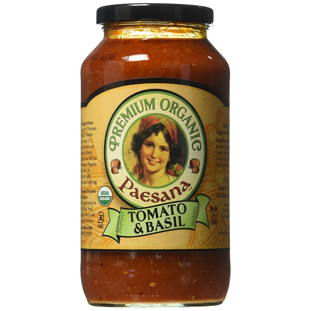 Paesana Tomato Basil Sauce (6x25Oz)